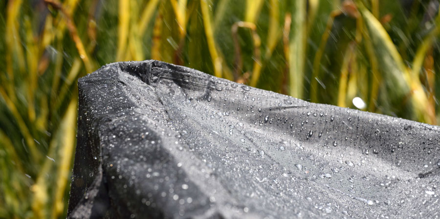 Rain Drops on Waterproof Outdoor Furniture Cover